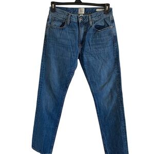 Men's Flint And Tinder Straight Fit Blue Jeans